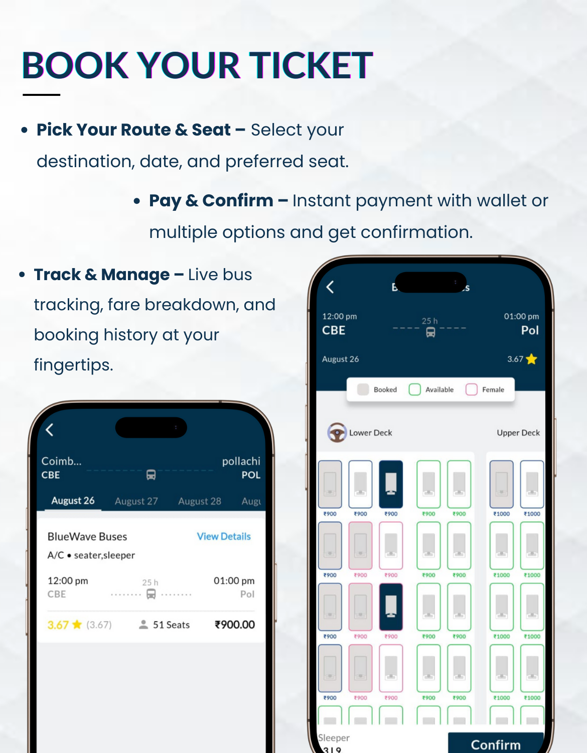 BB Bus Booking App| Bus Ticket Reservation system With Website - 9