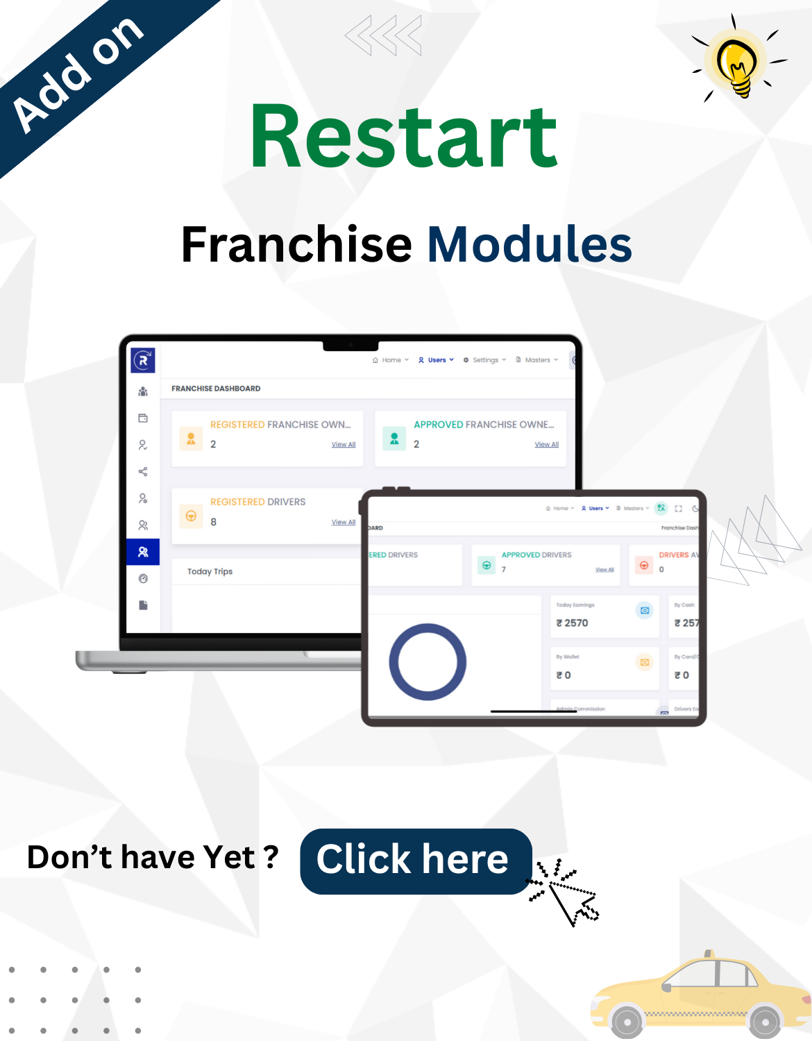 Franchise Addon For Restart- Perfect Taxi Solution - 1