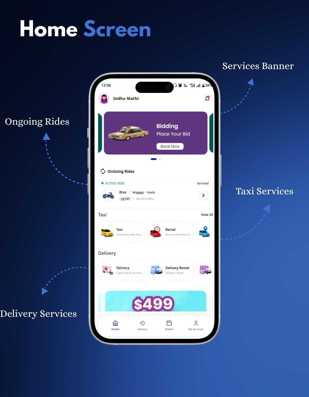Restart  Taxi & Delivery- Perfect Taxi Solution with Parcel Delivery