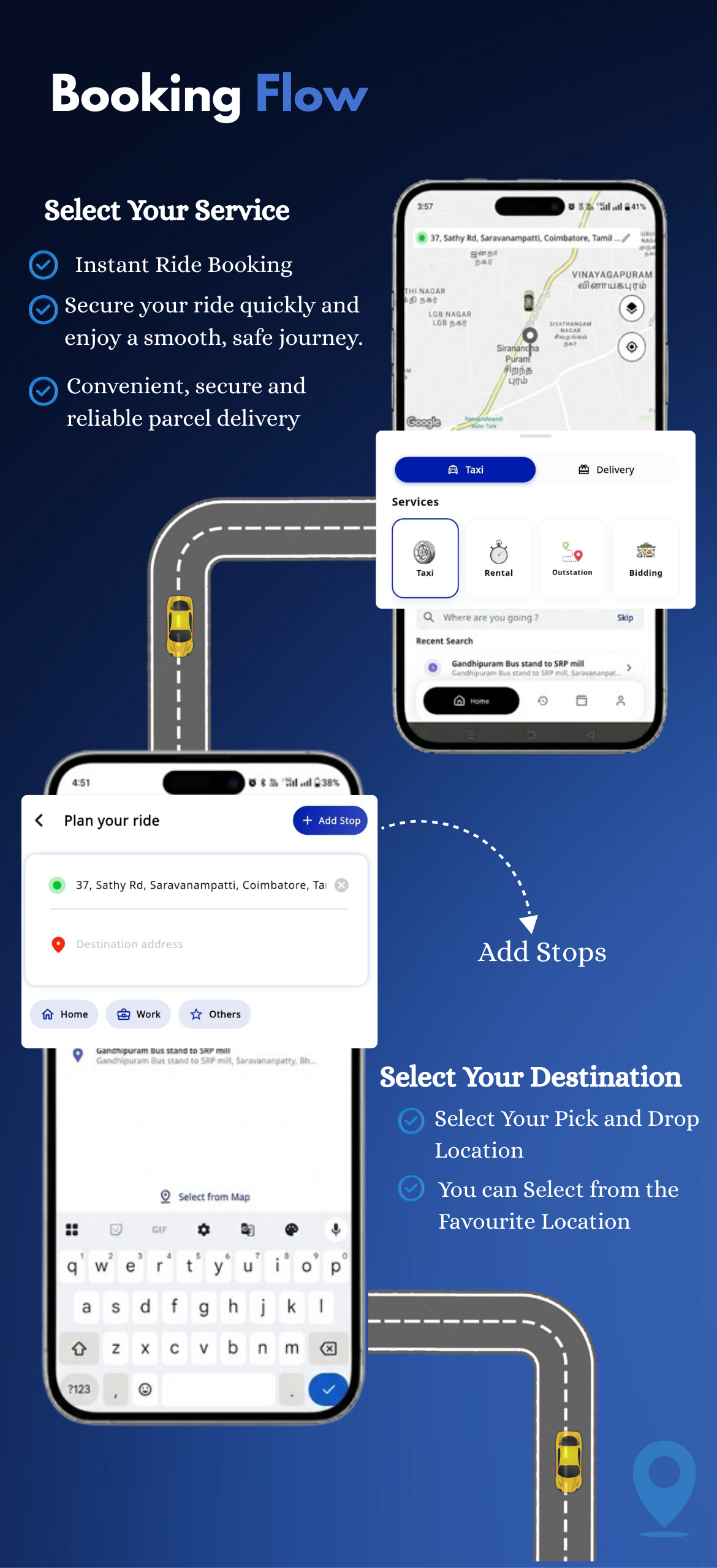 Restart  Taxi & Delivery- Perfect Taxi Solution with Parcel Delivery