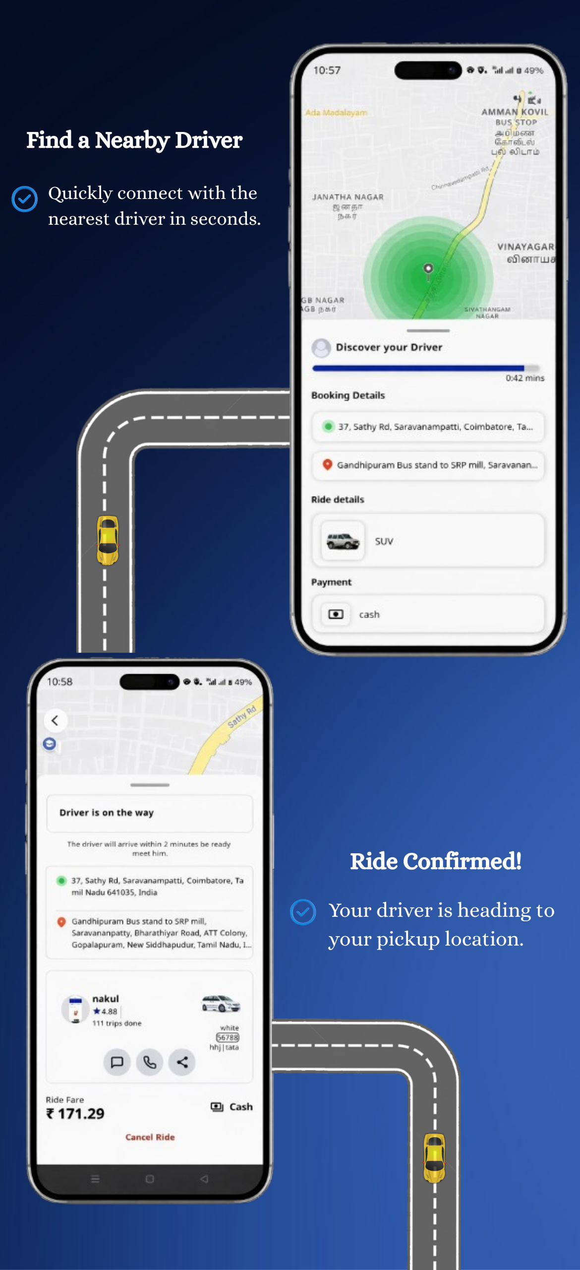 Restart  Taxi & Delivery- Perfect Taxi Solution with Parcel Delivery