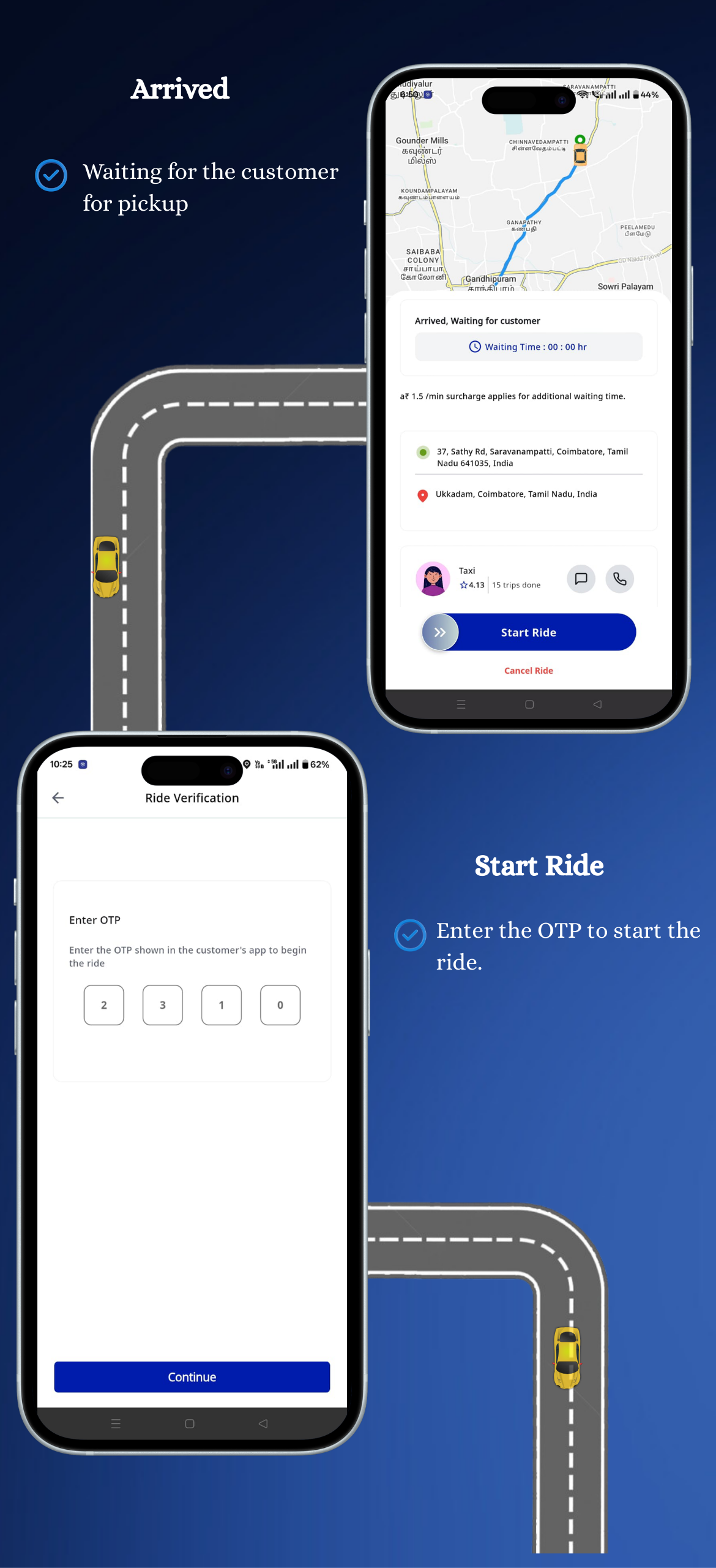 Restart  Taxi & Delivery- Perfect Taxi Solution with Parcel Delivery