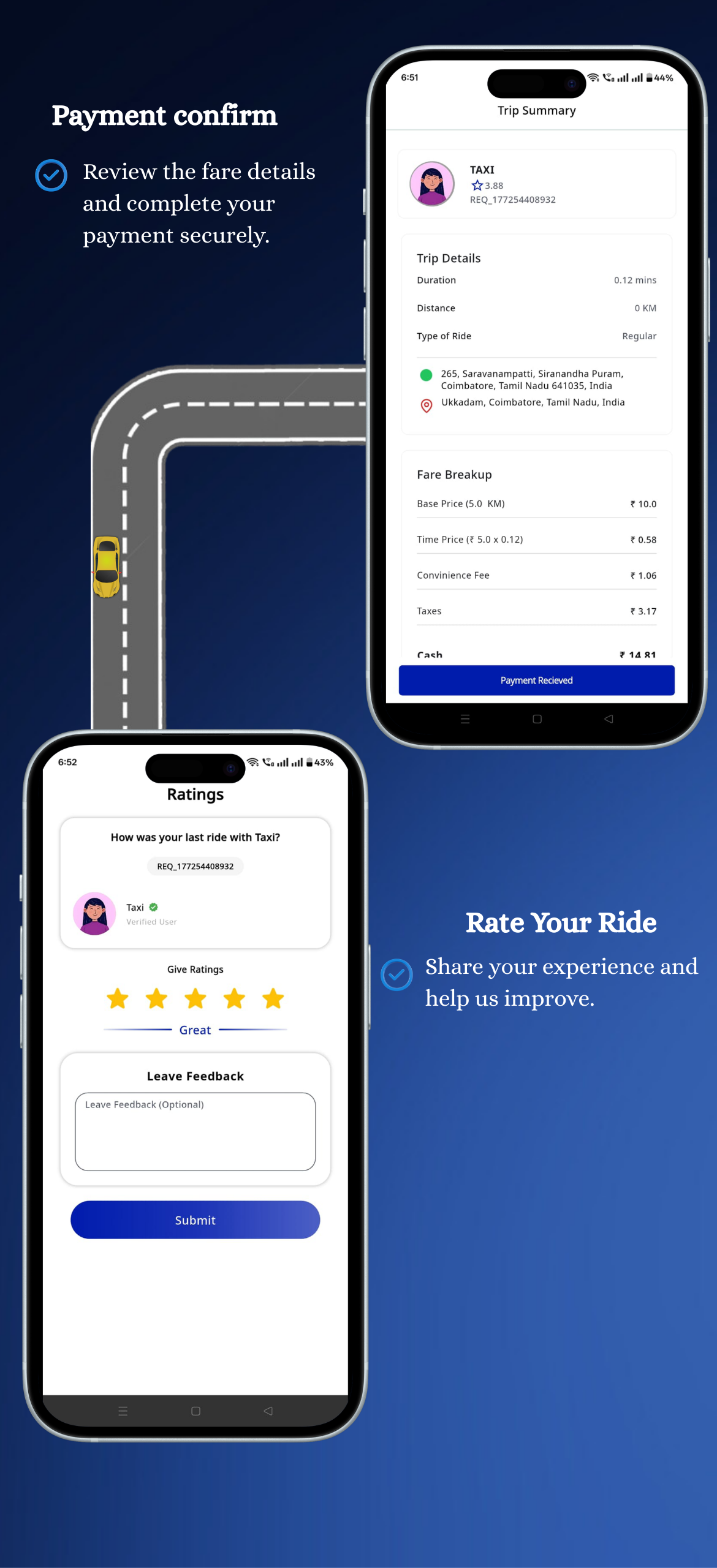 Restart  Taxi & Delivery- Perfect Taxi Solution with Parcel Delivery