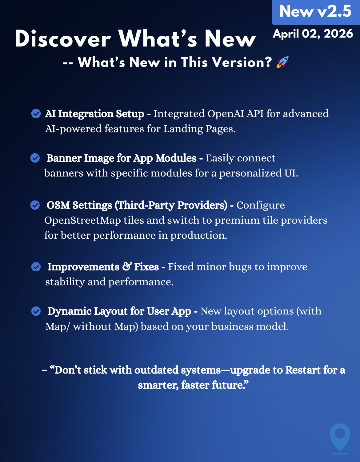 Restart  Taxi & Delivery- Perfect Taxi Solution with Parcel Delivery