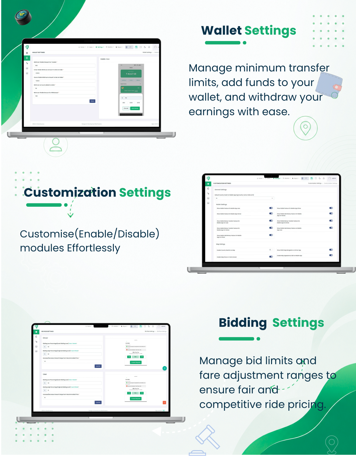 Rydex | Taxi And Carpool Ride Sharing Solution
