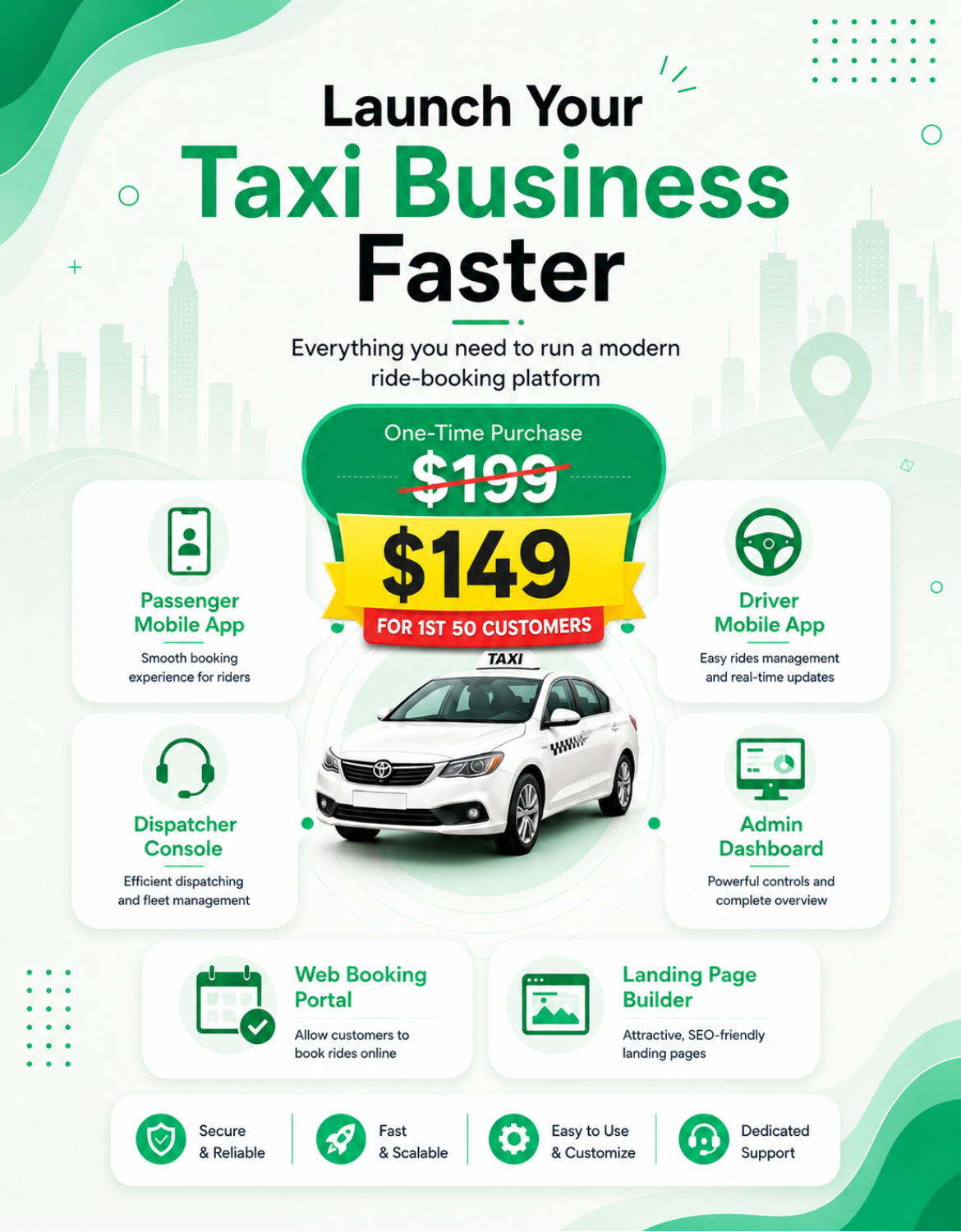 Rydex | Taxi And Carpool Ride Sharing Solution