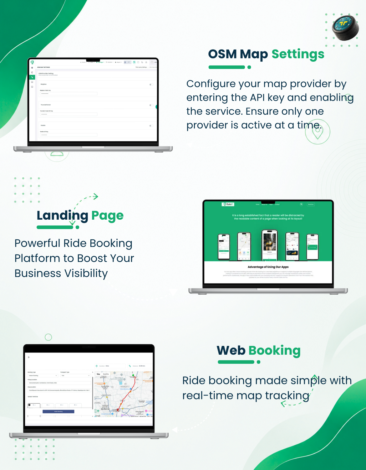 Rydex | Taxi And Carpool Ride Sharing Solution