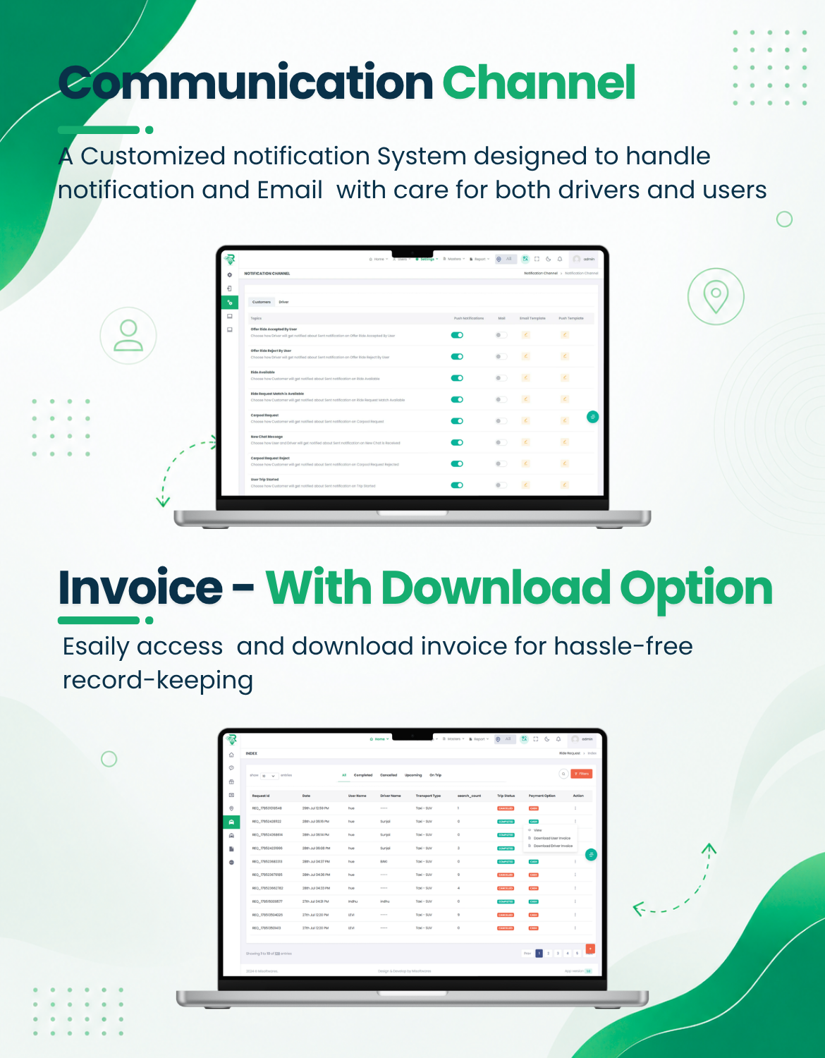 Rydex | Taxi And Carpool Ride Sharing Solution