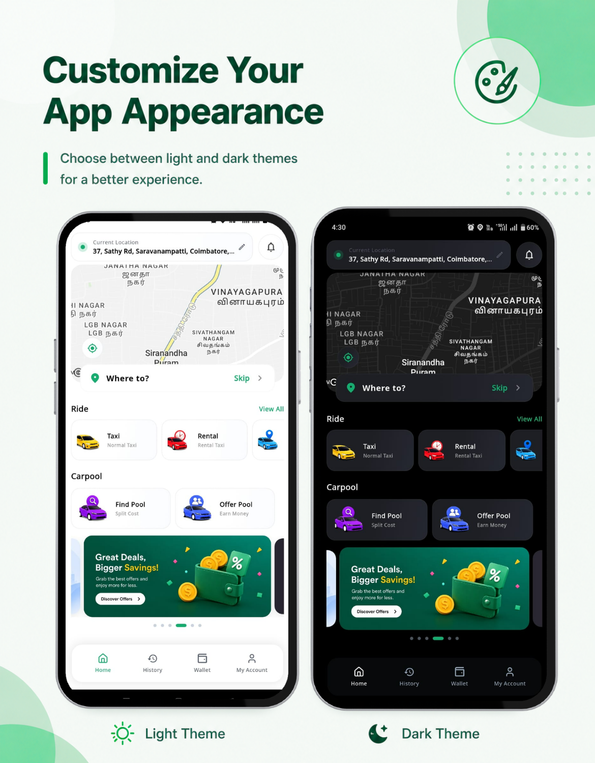Rydex | Taxi And Carpool Ride Sharing Solution